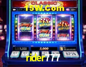 Recursos de Bônus rider777